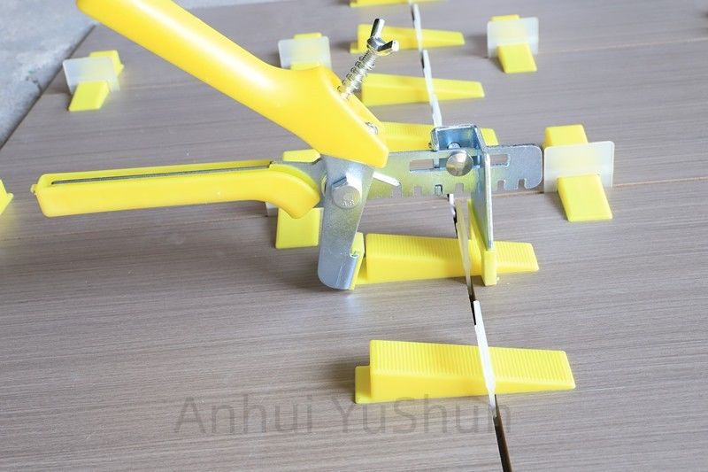 2mm 붉은 색 타일 레벨러 클립 타일 레벨링 시스템 타일 액세서리 클립 건설 도구