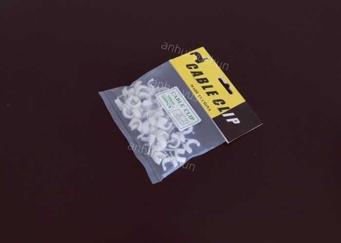 고 내구성 플라스틱 케이블 클립 4mm - 25mm 실내 / 야외 케이블 관리