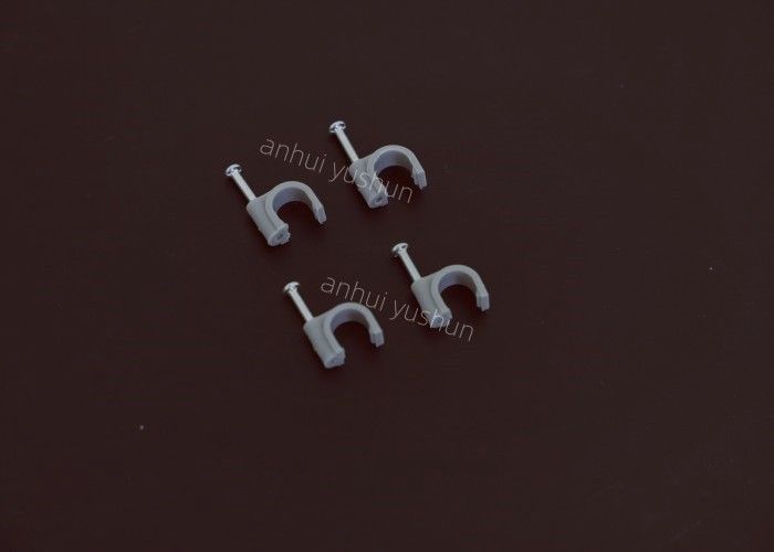 고 내구성 플라스틱 케이블 클립 4mm - 25mm 실내 / 야외 케이블 관리