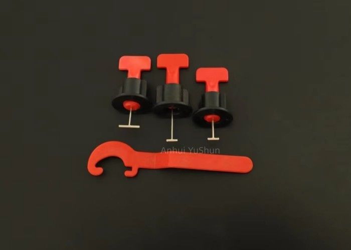 건축과 지면 임명을 위한 플라스틱 도와 수평하게 하는 체계 1.5mm T 유형 클립