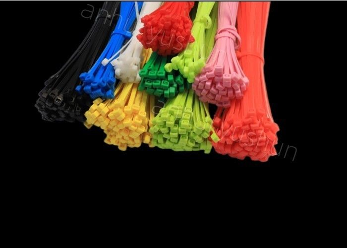 2.5mm 100mm 플라스틱 나일론 케이블 넥타이 UL94V-2 케이블 펀들링을 위한 불 retardant 100pcs/백