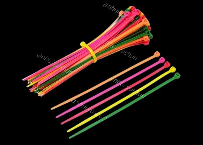 100pcs / 가방 플라스틱 나일론 케이블 타이 플레임 억제 UL94V-2 케이블 묶기