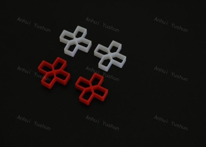 너비 3mm 플라스틱 타일 스페이저 - 전문 타일 설치에 1000pcs / 가방