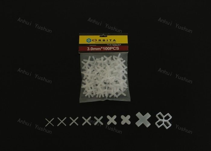 바닥 타일 간격장 1000pcs / 가방 부드러운 타일 설치를 위한 플라스틱 타일 간격장
