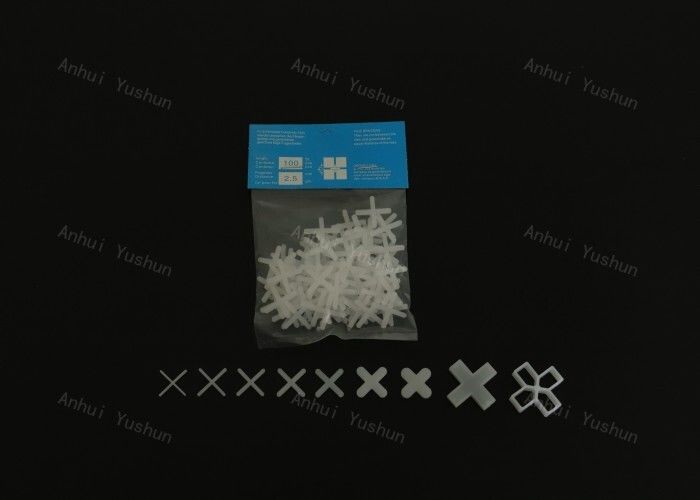 너비 3mm 플라스틱 타일 스페이저 - 전문 타일 설치에 1000pcs / 가방